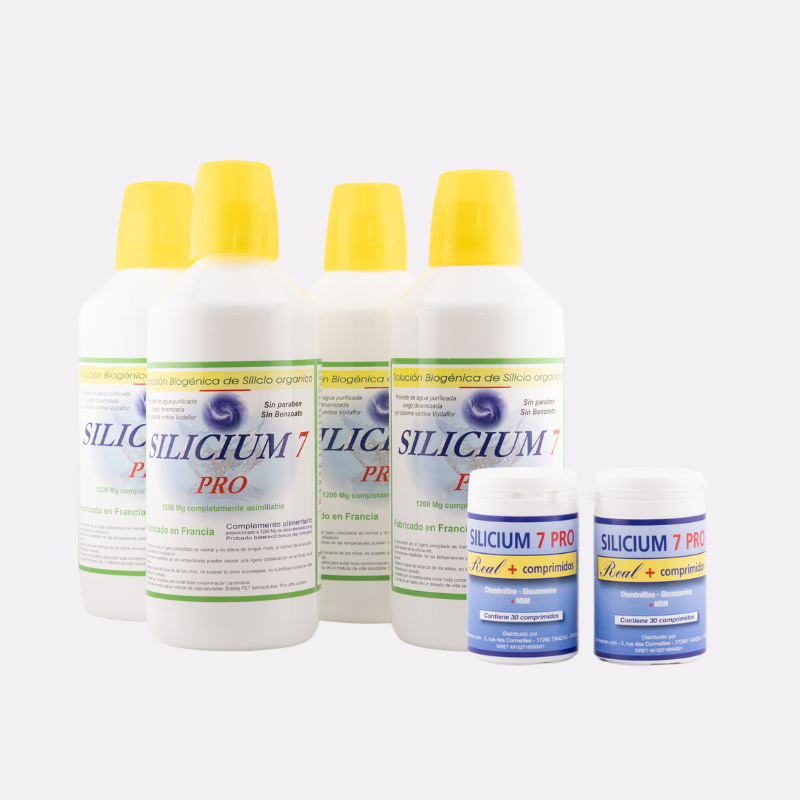 silício orgânico 1L silicium7 x4L + real + x2